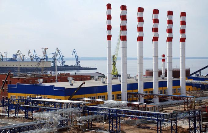 Морской порт Усть Луга